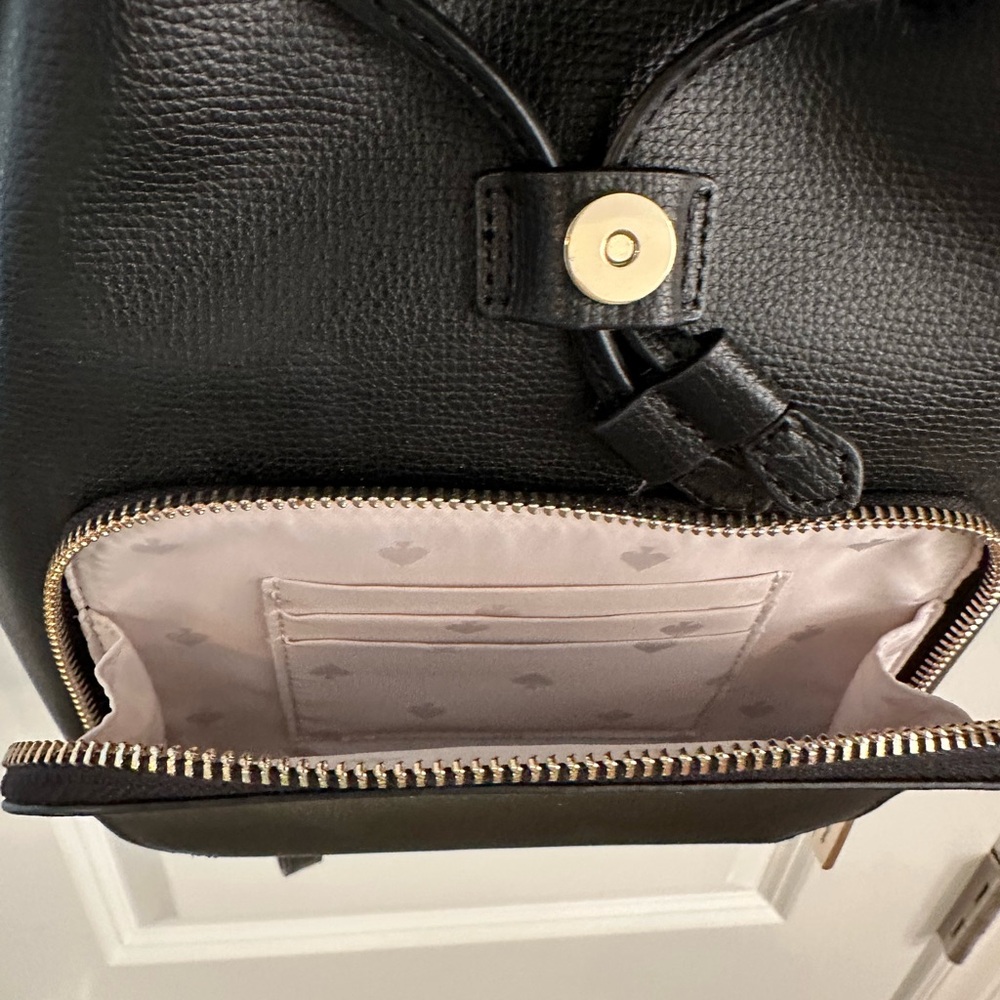 Kate Spade Black Backpack purse - Picture 2 of 7